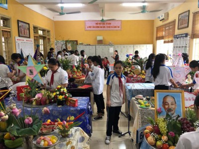 Vui tết Trung thu 2019 tại trường THCS Kiến Hưng