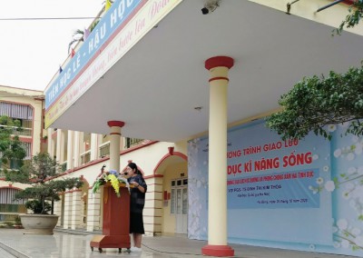 Đảm an ninh trật tự, an toàn trường học.