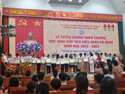 HỌC SINH GIỎI TIÊU BIỂU QUẬN NĂM HỌC 2022-2023