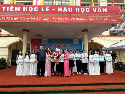 LỄ TỔNG KẾT NĂM HỌC 2024–2025 VÀ CHIA TAY HỌC SINH LỚP 9