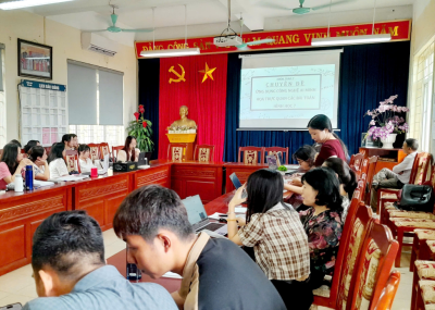 CHUYÊN ĐỀ TỔ KHTN CỦA TRƯỜNG THCS KIẾN HƯNG