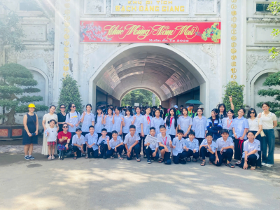 Trải nghiệm thú vị của trường THCS Kiến Hưng tại  Di tích Bạch Đằng Giang và Khu trải nghiệm VinWonders Vũ Yên  Năm học 2025 - 2026