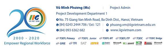 SÔI ĐỘNG CUỘC THI TOEFL CHALLENGE