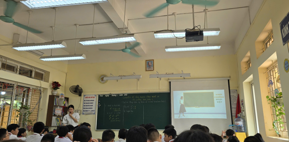 Chuyên đề “ Ứng dụng công nghệ AI vào giảng dạy Toán 6”